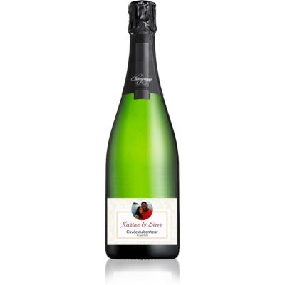 Bouteille de Champagne personnalisée